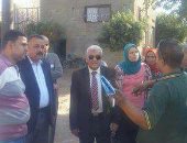 رئيس مدينة قليوب يتفقد قرية ناى لإنشاء أكشاك للباعة الجائلين 