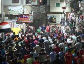 بالصور.. فرحة عارمة بكوم حمادة بعد تأهل الفراعنة إلى مونديال روسيا