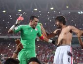 شاهد.. "7" صور مؤثرة فى مباراة مصر أمام الكونغو