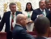 شاهد لحظة طرد الوفد الإسرائيلى من جلسة "الجمعية البرلمانية من أجل المتوسط" بالمغرب