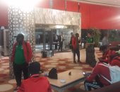 بالصور.. منتخب الكونغو يغادر الإسكندرية فجرا بعد الخسارة أمام الفراعنة