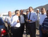 محافظ سوهاج يشكل لجنة لمعاينة المنطقة الجبلية غرب البلينا المعرضة لمخاطر السيول