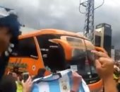 بالفيديو.. استقبال حافل لـ"أوتوبيس" الأرجنتين قبل مواجهة الإكوادور