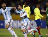 ملخص وأهداف مباراة الأرجنتين والإكوادور فى تصفيات كأس العالم