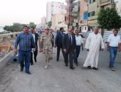محافظ سوهاج يشدد على إنهاء أعمال التجميل بميدان جمال عبد الناصر