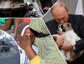 العالم هذا المساء بالصور.. داعش يفجر مقر للشرطة السورية فى دمشق.. ارتفاع عدد ضحايا حرائق الغابات بكاليفورنيا لـ21 قتيلا.. رئيس تركمانستان يهدى بوتين كلبا فى عيد ميلاده.. إنقاذ نحو 90 مهاجرا قبالة سواحل ليبيا