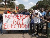 بالصور.. تظاهرات فى كينيا ضد إعادة الإنتخابات الرئاسية