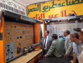 وكيل مديرية تعليم الفيوم يتفقد المدرسة الزخرفية ويوجه بالاهتمام بصيانة الماكينات
