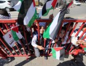الأعلام المصرية تزين سماء غزة بعد نجاح المصالحة الفلسطينية