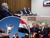 بالصور.. "مصر وش الخير".. الأعلام المصرية تزين سماء غزة بعد نجاح المصالحة الفلسطينية.. "هنية" يتابع توقيع الاتفاقية من القطاع.. محمود عباس: وساطة القاهرة تنهى الانقسام.. وفلسطينيون: 11 عاما فى انتظار هذه اللحظة