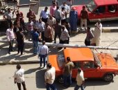 بالصور.. "امسك مخالفة" تساقط أعمدة الإنارة على المواطنين والسيارات بطوخ