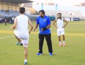 بالصور.. عبد الهادى يقود مران الثنائى المستبعد من الزمالك أمام طنطا