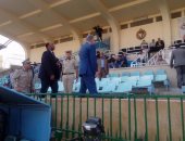 بالصور.. مدير أمن الغربية يراجع أعداد جماهير الزمالك وطنطا