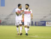 روقة فى تدريبات الزمالك بـ"العكاز" وجلسة بين نيبوشا وطارق يحيى
