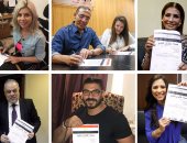 رموز المجتمع يوقعون استمارة " علشان تبنيها"