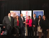 بالصور.. تكريم طارق عامر فى واشنطن كأفضل محافظ للبنك المركزى لعام 2017