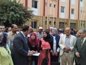 تحليل 1450 عينة لفيروس سى لأهالى قرية زوير فى اليوم الأول لحملة معهد الكبد بالمنوفية