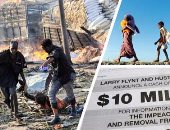 العالم هذا المساء بالصور.. ارتفاع عدد ضحايا تفجيرات مقديشو لأكثر من 500 قتيل وجريح.. 10 ملايين دولار لمن يدلى بمعلومة تؤدى لإسقاط دونالد ترامب.. استمرار الهروب الجماعى لمسلمى الروهينجا من ميانمار إلى بنجلاديش