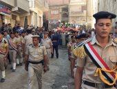 بالفيديو والصور.. جنازة عسكرية للشهيد يوسف أبو العينين بمسقط رأسه بالغربية