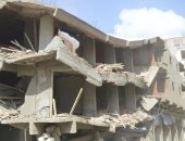 بالصور ..محافظ الإسكندرية: إزالة عقارين مخالفين بالعجمى