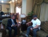 بيج رامى يطالب وزير الرياضة بإشهار اتحاد لمحترفى كمال الأجسام