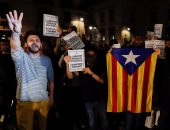 بالصور.. مظاهرات فى كتالونيا احتجاجا على حبس ناشطين داعمين للاستفتاء