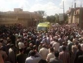 ننشر صور جنازة الشهيد رضا أبو النجاة بقرية الضهرية محافظة البحيرة