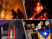 العالم هذا الصباح بالصور..وقفة بالشموع بمالطا بعد مصرع صحفية شاركت فى تحقيقات فضيحة بنما.. دعوات أمريكية أوروبية لتهدئة الأوضاع فى كركوك.. و 39 قتيلا حصيلة ضحايا حرائق البرتغال وإسبانيا