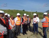 ننفرد بنشر صور زيارة وزراء مياه مصر والسودان وإثيوبيا لموقع سد النهضة