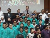 رئيس جامعة المنوفية يشهد توزيع الجوائز على الفائزين بمسابقة الروبوتكس
