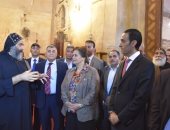 محافظ البحيرة تزور الاديرة بوادى النطرون تمهيداً لإستقبال رحلة العائلة المقدسة