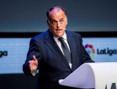 رئيس رابطة الدورى الإسبانى يهدد بإغلاق ملعب برشلونة
