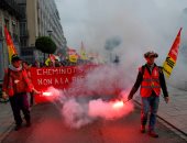 بالصور.. تجدد المظاهرات ضد قانون إصلاح العمل فى فرنسا