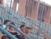 نيبوشا وجهاز الزمالك يحضرون مباراة إنبى والمقاصة