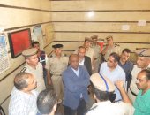 مدير أمن الغربية يتفقد خدمات تأمين قسم ثالث المحلة ويوجه باليقظة