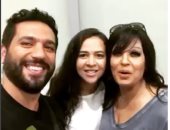 فيفى عبده تنشر فيديو مع إيمى سمير غانم وتنفى غضبها من مسلسلها "عزمى وأشجان"