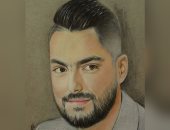 بالفحم والألوان الخشب.. تهانى الجرتلى تبدع فى رسم بورتريهات للفنانين