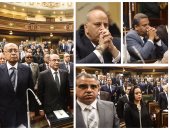 الحزن يسيطر على رئيس الحكومة وأعضاء البرلمان  بالجلسة العامة بعد أحداث الواحات