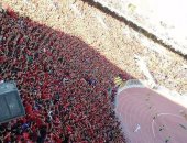 شاهد.. ألتراس أهلاوى يعود لملء مدرجات الثالثة شمال أمام النجم