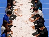 بالصور.. بدء فرز الأصوات فى الانتخابات التشريعية اليابانية