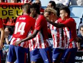 أتلتيكو مدريد يتقدم برأسية ساؤول أمام تشيلسى