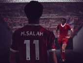 محمد صلاح يتصدر غلاف ليفربول الدعائى لمباراة توتنهام مع أسطورة الريدز