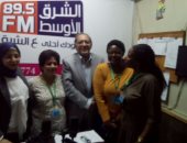 بالصور.. وفد من الإذاعيين الأفارقة يزور إذاعة الشرق الأوسط بماسبيرو
