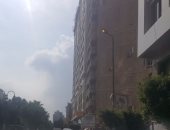 قارئ يرصد أعمدة إنارة مضاءة صباحا بشارع ألبرت الأول فى الإسكندرية