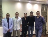 بالصور .. دياب يتعاقد على مسلسل "منطقه محرمه" أمام خالد النبوى