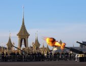 بالصور.. تشييد قصر بــ 90 مليون دولار لإحراق ملك تايلاند بعد عام من وفاته