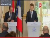 ماكرون: أمن مصر من أمن فرنسا وملتزمون بتعزيز علاقات البلدين