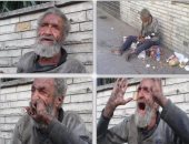 التضامن :عجوز مشرد بقصر العيني يرفض محاولة فريق الانقاذ لنقله لدار رعاية
