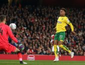 شاهد.. نورويتش يفاجئ أرسنال ويتقدم 1-0 فى حضور الننى