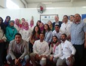 منسق الأمم المتحدة يتفقد مركز الأطراف الصناعية بمطروح بمشاركة وفد أوروبى